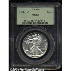 1937-D 50C MS65 PCGS.