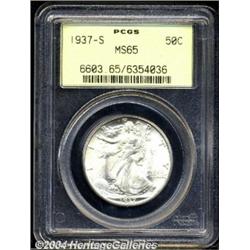 1937-S 50C MS65 PCGS.
