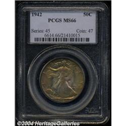 1942 50C MS66 PCGS.