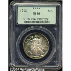 1943 50C MS66 PCGS.