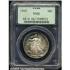Image 1 : 1943 50C MS66 PCGS.