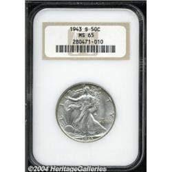 1943-S 50C MS65 NGC.