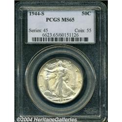 1944-S 50C MS65 PCGS.
