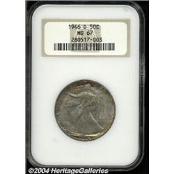 1946-D 50C MS67 NGC.
