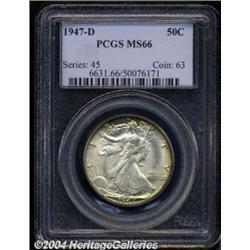1947-D 50C MS66 PCGS.