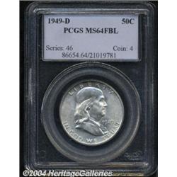 1949-D 50C MS64 Full Bell Lines PCGS.