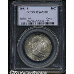1951-S 50C MS65 Full Bell Lines PCGS.