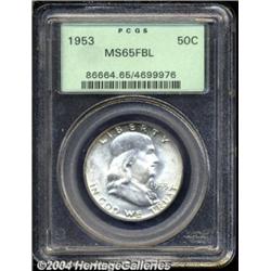 1953 50C MS65 Full Bell Lines PCGS.