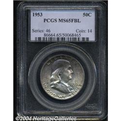 1953 50C MS65 Full Bell Lines PCGS.