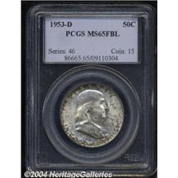1953-D 50C MS65 Full Bell Lines PCGS.