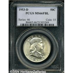 1953-D 50C MS66 Full Bell Lines PCGS.