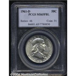 1961-D 50C MS65 Full Bell Lines PCGS.