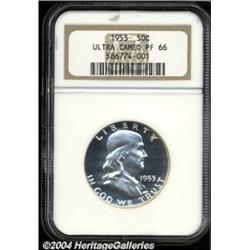 1953 50C PR66 Ultra Cameo NGC.