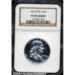 1956 50C Type Two PR69 Cameo NGC.