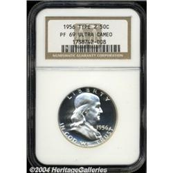 1956 50C Type Two PR69 Ultra Cameo NGC.