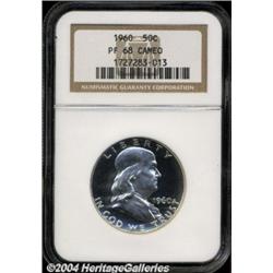 1960 50C PR68 Cameo NGC.