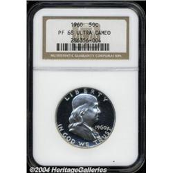 1960 50C PR68 Ultra Cameo NGC.