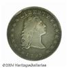 Image 1 : 1795 $1 Flowing Hair, Three Leaves--Repaired, Whizzed--ANACS. VF Details, Net Fine 12.