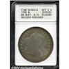 Image 1 : 1795 $1 Draped Bust, Off Center--Plugged, Whizzed, Repaired--ANACS. Fine Details, Net Good 6.