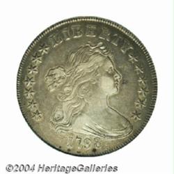 1798 $1 Large Eagle, 10 Arrows XF40 PCGS.