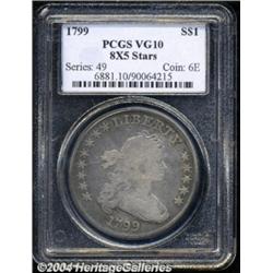 1799 $1 8X5 Stars VG10 PCGS.