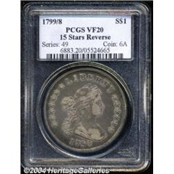 1799/8 $1 15 Stars Reverse VF20 PCGS.