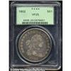 Image 1 : 1802 $1 Narrow Date VF25 PCGS.