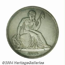 1836 PS$1 Name on Base, Judd-60 Original, Pollock-65, R.2-3,--Graffiti, Cleaned--ANACS. VF Detail