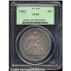 Image 1 : 1863 $1 XF45 PCGS.