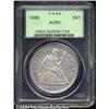 Image 1 : 1869 $1 AU50 PCGS.