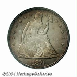 1871 $1 MS63 PCGS.