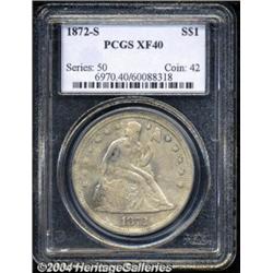 1872-S $1 XF40 PCGS.