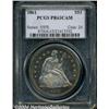 Image 3 : 1861 $1 PR63 Cameo PCGS.