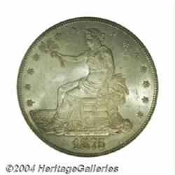 1875-CC T$1 MS63 PCGS.