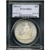 Image 3 : 1875-CC T$1 MS63 PCGS.