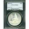 Image 3 : 1875-CC T$1 MS64 PCGS.