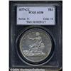 Image 1 : 1877-CC T$1 AU58 PCGS.