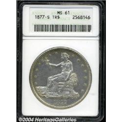 1877-S T$1 MS61 ANACS.