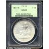 Image 1 : 1877-S T$1 MS62 PCGS.