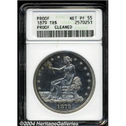 1879 T$1 --Cleaned--ANACS. Net PR55.