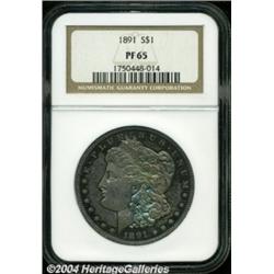 1891 $1 PR65 NGC.