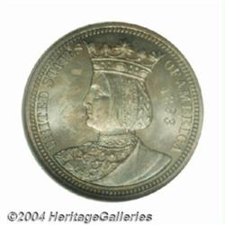 1893 25C Isabella Quarter MS66 NGC.