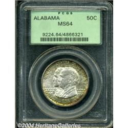 1921 50C Alabama MS64 PCGS.