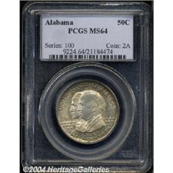 1921 50C Alabama MS64 PCGS.