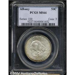 1936 50C Albany MS66 PCGS.
