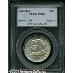 1937 50C Antietam MS66 PCGS.