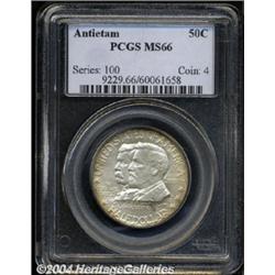 1937 50C Antietam MS66 PCGS.