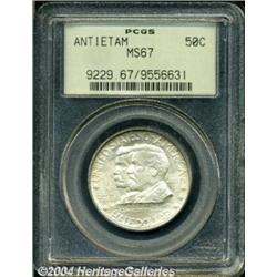 1937 50C Antietam MS67 PCGS.