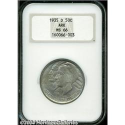 1935-D 50C Arkansas MS66 NGC.
