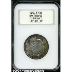 1936-S 50C Bay Bridge MS66 NGC.